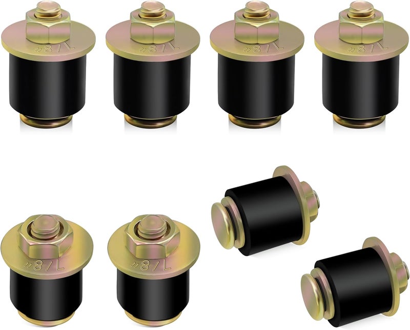 Daptemn 7/8" Expansion Rubber Freeze Plugs 8PCS Automotive Engine Expandable Freeze Rubber Plugs Fit Hole: 7/8" - 1" (22 mm - 25 mm) - Image 1